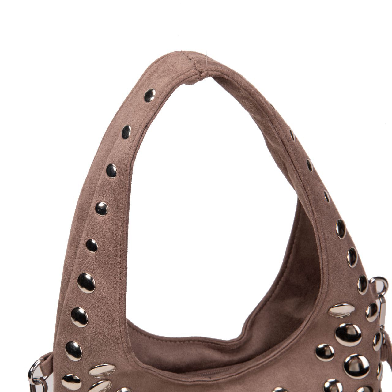 Bolso Mujer De Moda Con Tachuelas Grandes, Bolso Elegante Y Cómodo Para El Día A Día 29x21x16cm