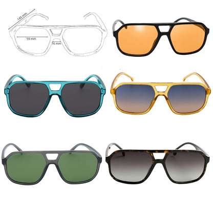 Gafas De Sol Estilo Aviador Polarizadas UV400 | Unisex | Con Estuche Y Gamuza De Regalo | Tendencia TikTok 2025