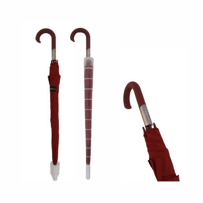 Paraguas Automático Antiviento Con Mango Antideslizante y Funda Antigoteo De Agua, 102 cm