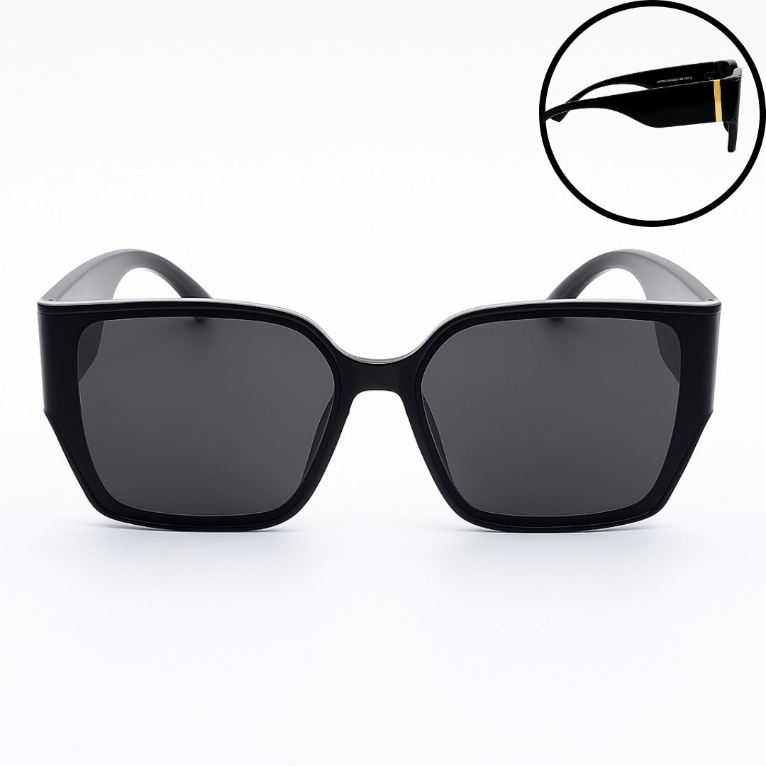 Gafas De Sol Rectangulares Unisex UV400 | Estilo Moderno Y Elegante | Accesorio De Moda Para Hombre Y Mujer Con Estuche