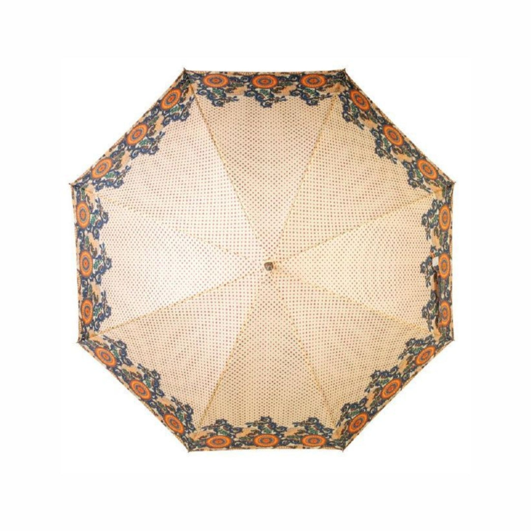 Paraguas Automático Antiviento Tipo Bastón Con Mango Antideslizante y Punta Metálica, 105 cm