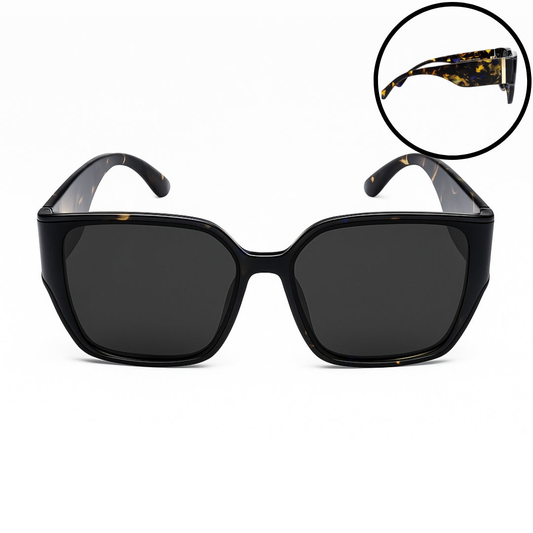 Gafas De Sol Rectangulares Unisex UV400 | Estilo Moderno Y Elegante | Accesorio De Moda Para Hombre Y Mujer Con Estuche