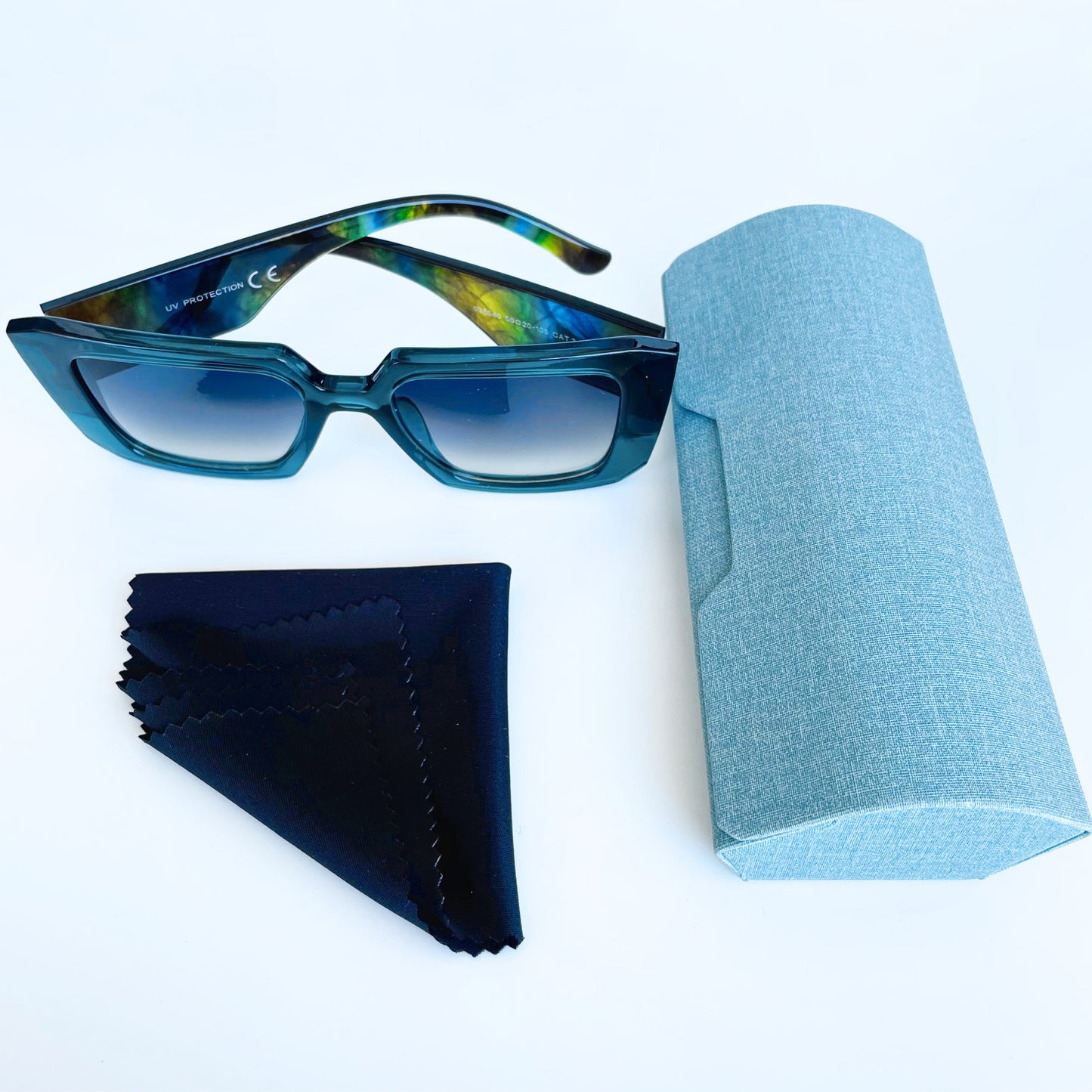 Gafas De Sol Cuadradas UV400 Cat.3 | Tendencia TikTok 2025 | Gafas Con Estuche | Estilo Bold Para Mujer