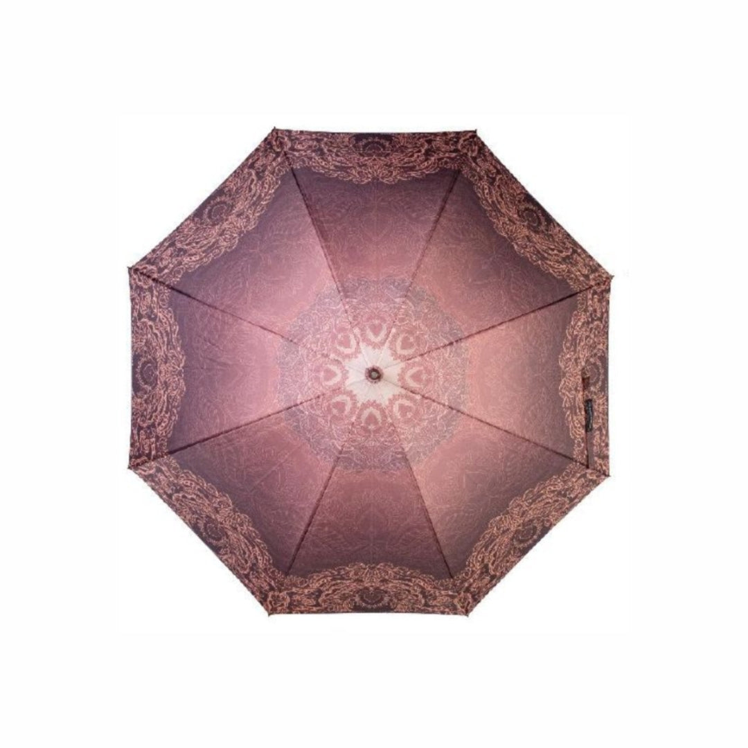 Paraguas Automático Antiviento Tipo Bastón Con Mango Antideslizante y Punta Metálica, 105 cm