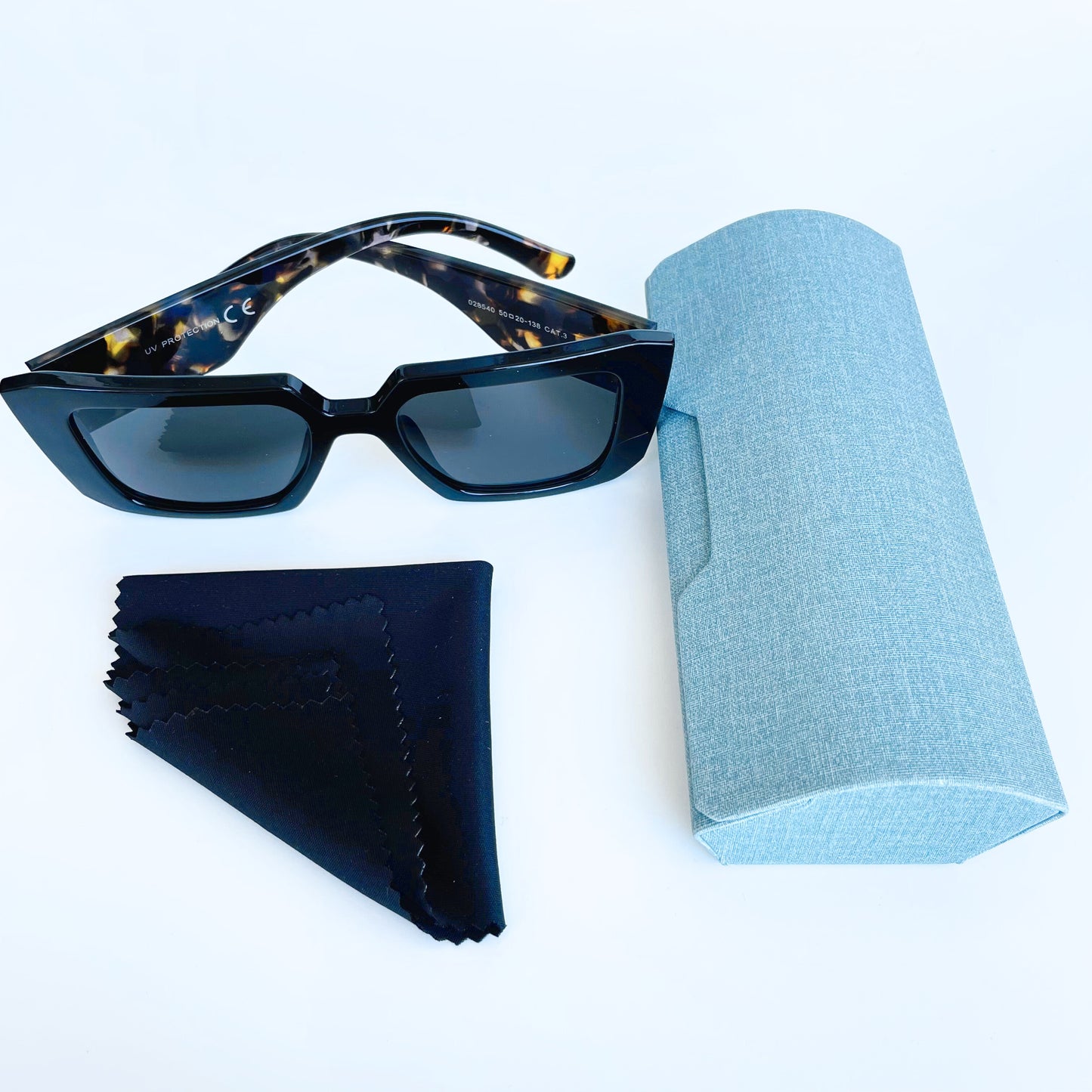 Gafas De Sol Cuadradas UV400 Cat.3 | Tendencia TikTok 2025 | Gafas Con Estuche | Estilo Bold Para Mujer