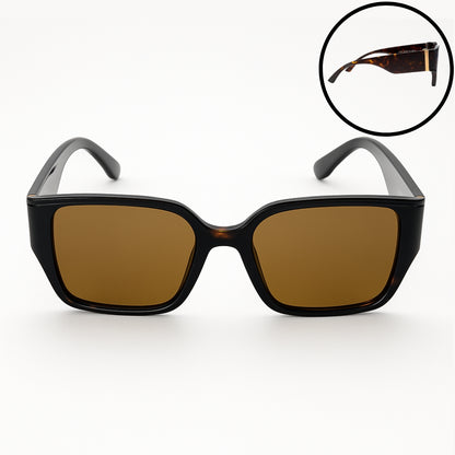 Gafas De Sol Rectangulares Unisex UV400 | Estilo Moderno Y Elegante | Accesorio De Moda Para Hombre Y Mujer Con Estuche