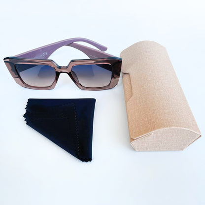 Gafas De Sol Cuadradas UV400 Cat.3 | Tendencia TikTok 2025 | Gafas Con Estuche | Estilo Bold Para Mujer