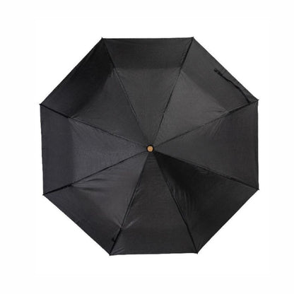 Paraguas Plegable Antiviento De Fibra Resistente Con 8 Varillas y Diseño Compacto