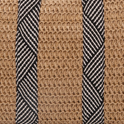 Bolso De Playa Grande De Paja Mujer Verano Estilo Natural Tejido A Mano Asa Ancha Elegante Para Vacaciones