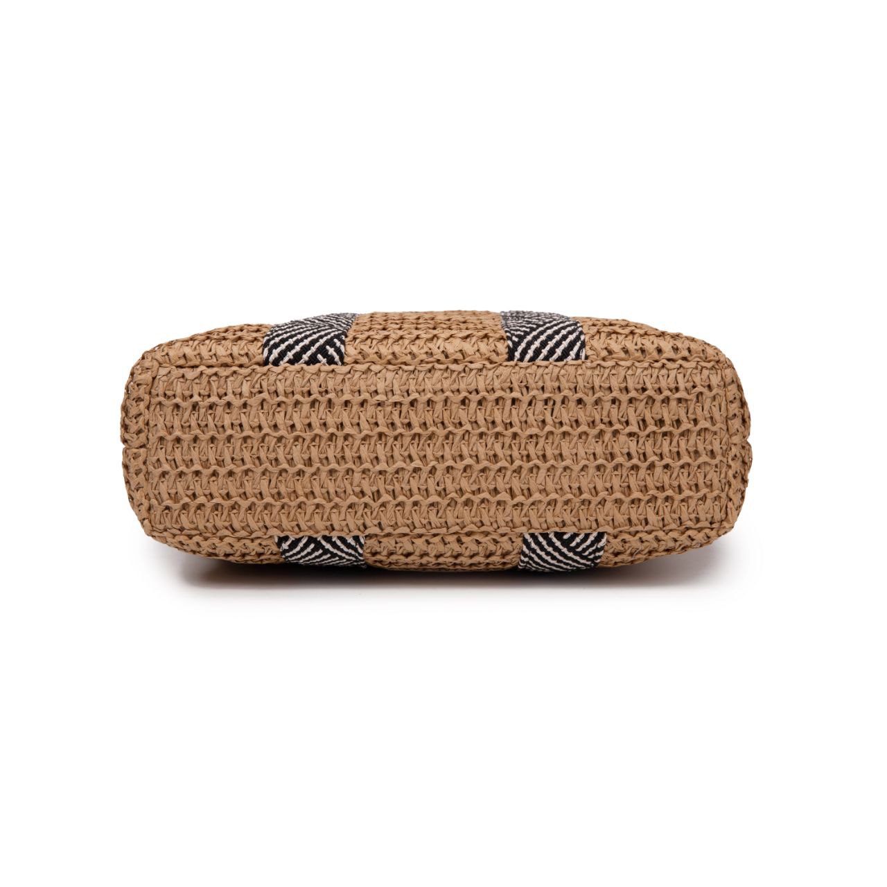 Bolso De Playa Grande De Paja Mujer Verano Estilo Natural Tejido A Mano Asa Ancha Elegante Para Vacaciones