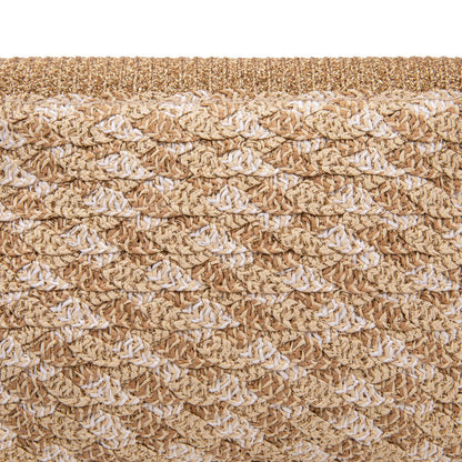 Bolso De Paja Mujer Tipo Satchel Con Solapa Tejida, Asa Extraíble Y Estilo Bohemio Chic Para Verano