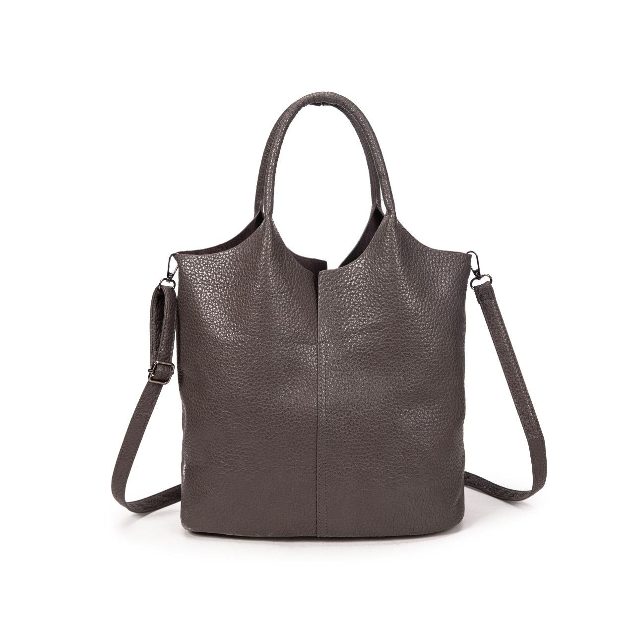 Bolso De Moda Mujer Tipo Tote Con Neceser Interior | Bolso Grande Casual De Eco-Cuero Elegante
