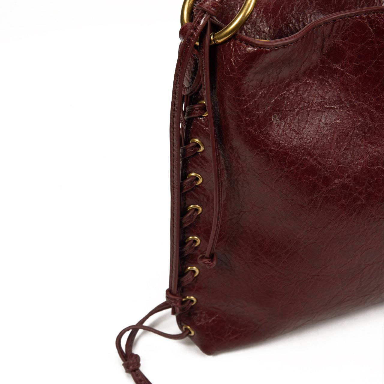 Bolso Mujer De Moda De Eco Cuero Con Asa Trenzada 38x21x5cm | Cartera Elegante Para Fiesta y Diario