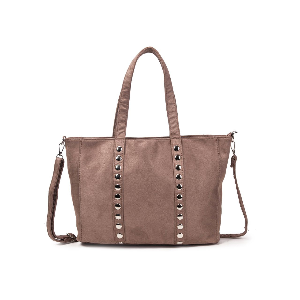 Bolso Mujer Grande con Tachuelas | 42x28x12cm | Estilo Casual Chic