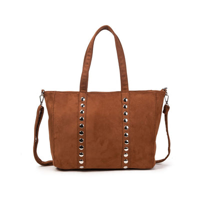 Bolso Mujer Grande con Tachuelas | 42x28x12cm | Estilo Casual Chic