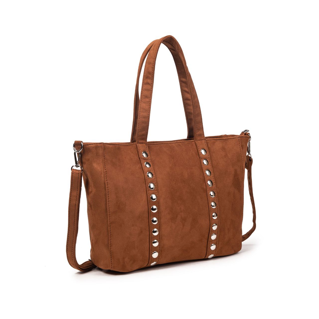 Bolso Mujer Grande con Tachuelas | 42x28x12cm | Estilo Casual Chic