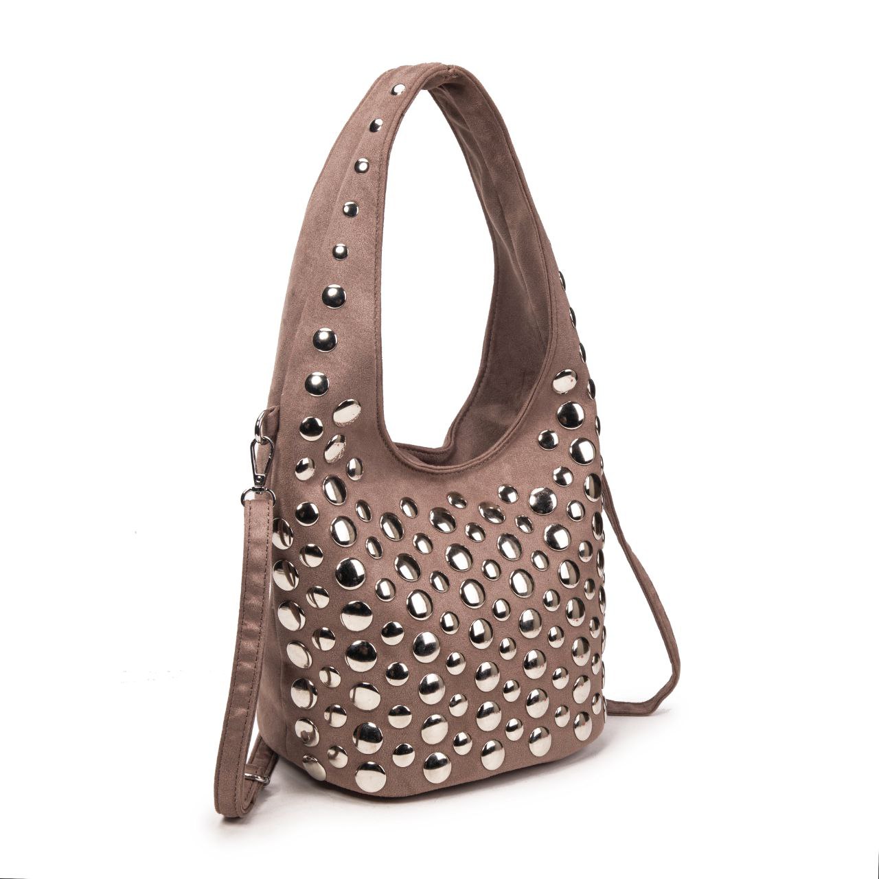 Bolso Mujer De Moda Con Tachuelas Grandes, Bolso Elegante Y Cómodo Para El Día A Día 29x21x16cm