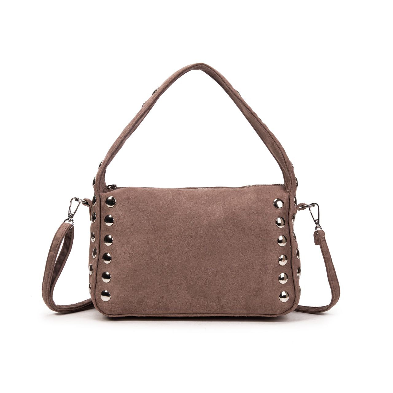 Bolso Mujer De Moda Con Tachuelas Laterales, Bolso Pequeño Elegante Y Práctico Para Uso Diario 28x16x10cm