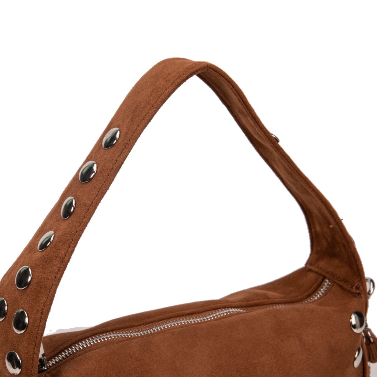 Bolso Mujer De Moda Con Tachuelas Laterales, Bolso Pequeño Elegante Y Práctico Para Uso Diario 28x16x10cm
