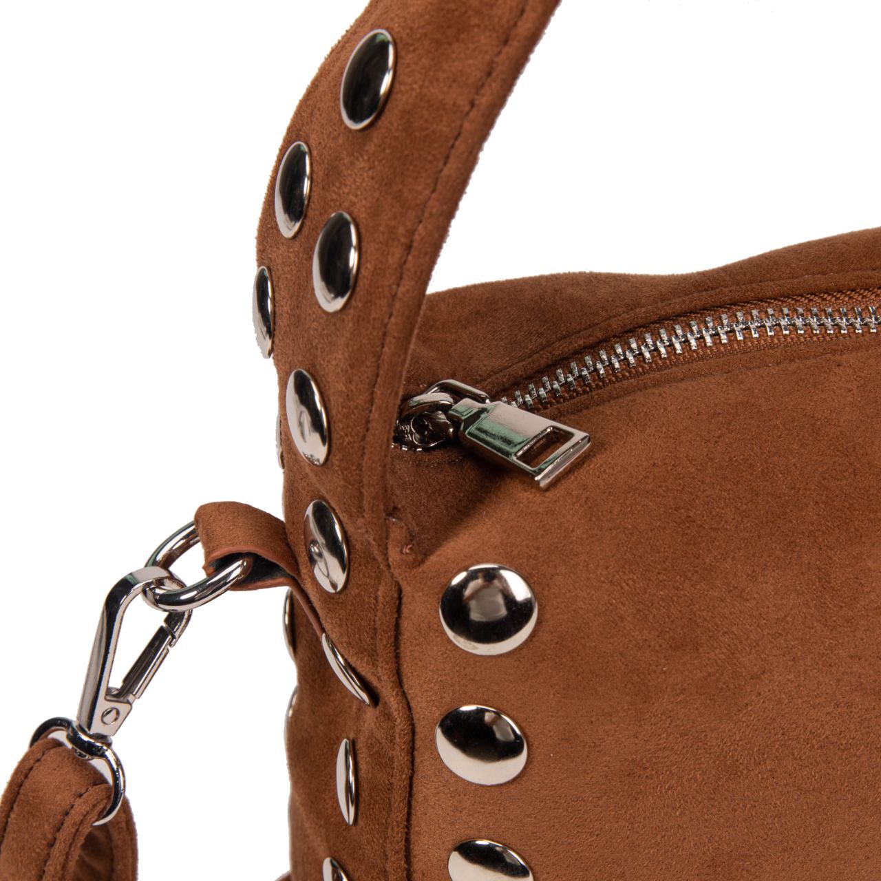 Bolso Mujer De Moda Con Tachuelas Laterales, Bolso Pequeño Elegante Y Práctico Para Uso Diario 28x16x10cm