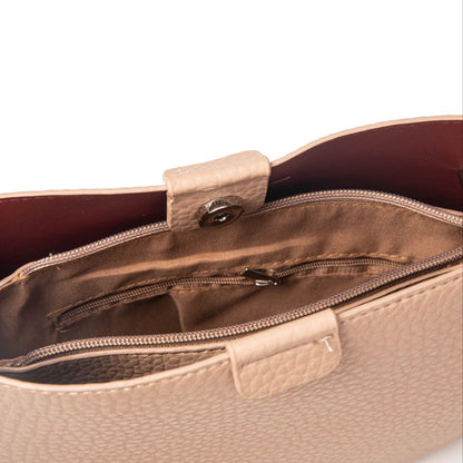 Bolso Mujer Elegante De Moda 2025 De Cuero PU, Bandolera Pequeña Casual Para Día A Día, 4 Colores