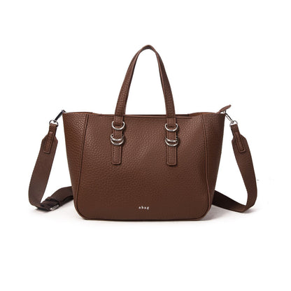 Bolso Mujer Elegante De Eco Cuero Con Correa Ajustable Y Clutch Interior, Bolso De Moda Para Trabajo Y Uso Diario