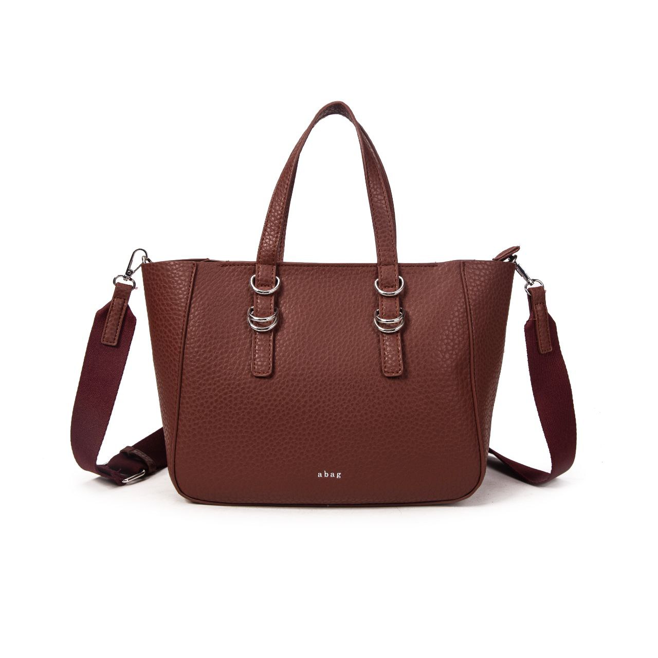 Bolso Mujer Elegante De Eco Cuero Con Correa Ajustable Y Clutch Interior, Bolso De Moda Para Trabajo Y Uso Diario