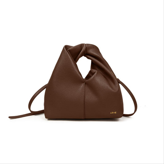 Bolso Mujer De Moda Minimalista Geométrico, Cartera Tipo Cuero Elegante Con Correa Bandolera, Bolso Pequeño Moderno