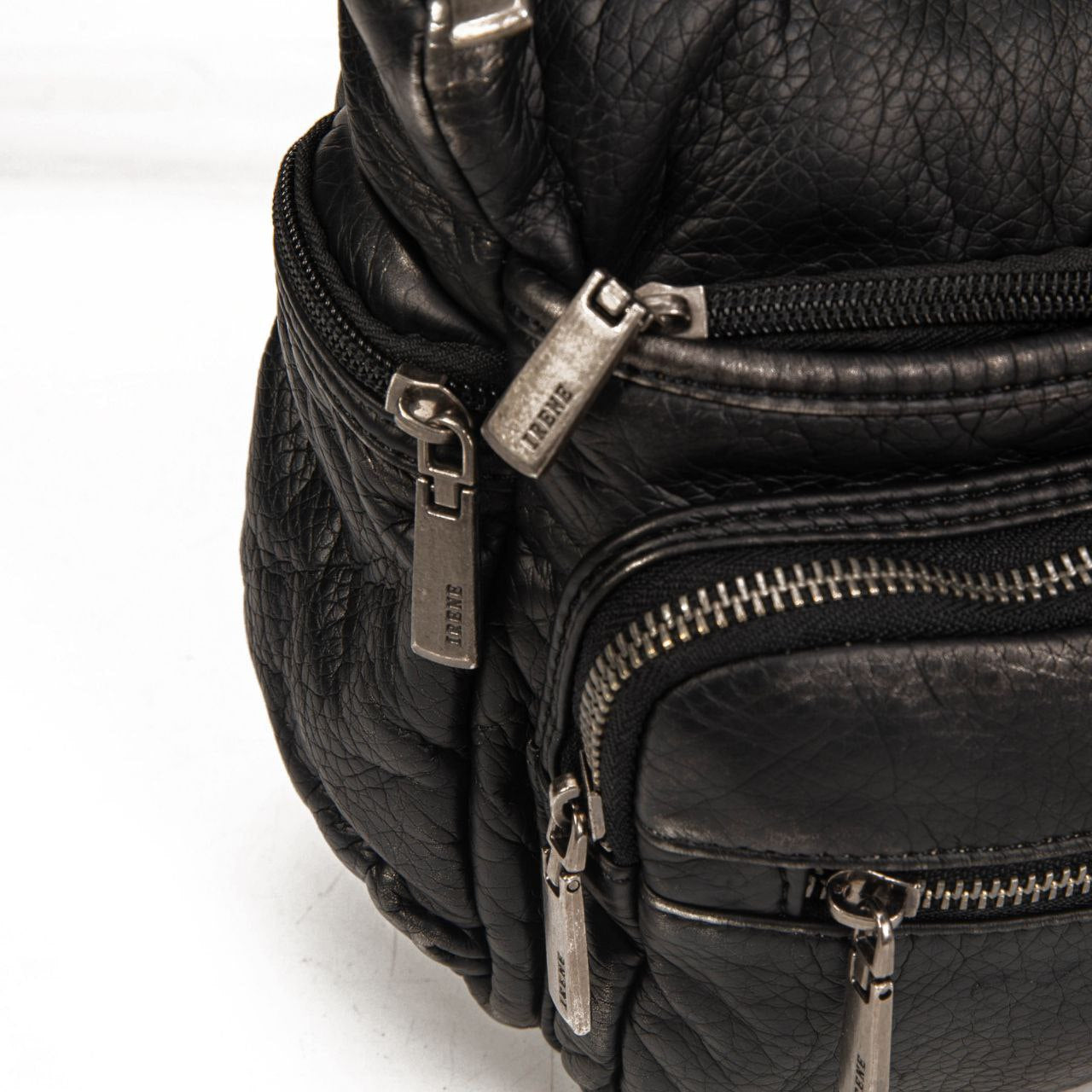 Bolso Mujer De Moda Vintage En Eco Cuero Negro Cruzado Con Múltiples Bolsillos Para Viaje Y Día A Día