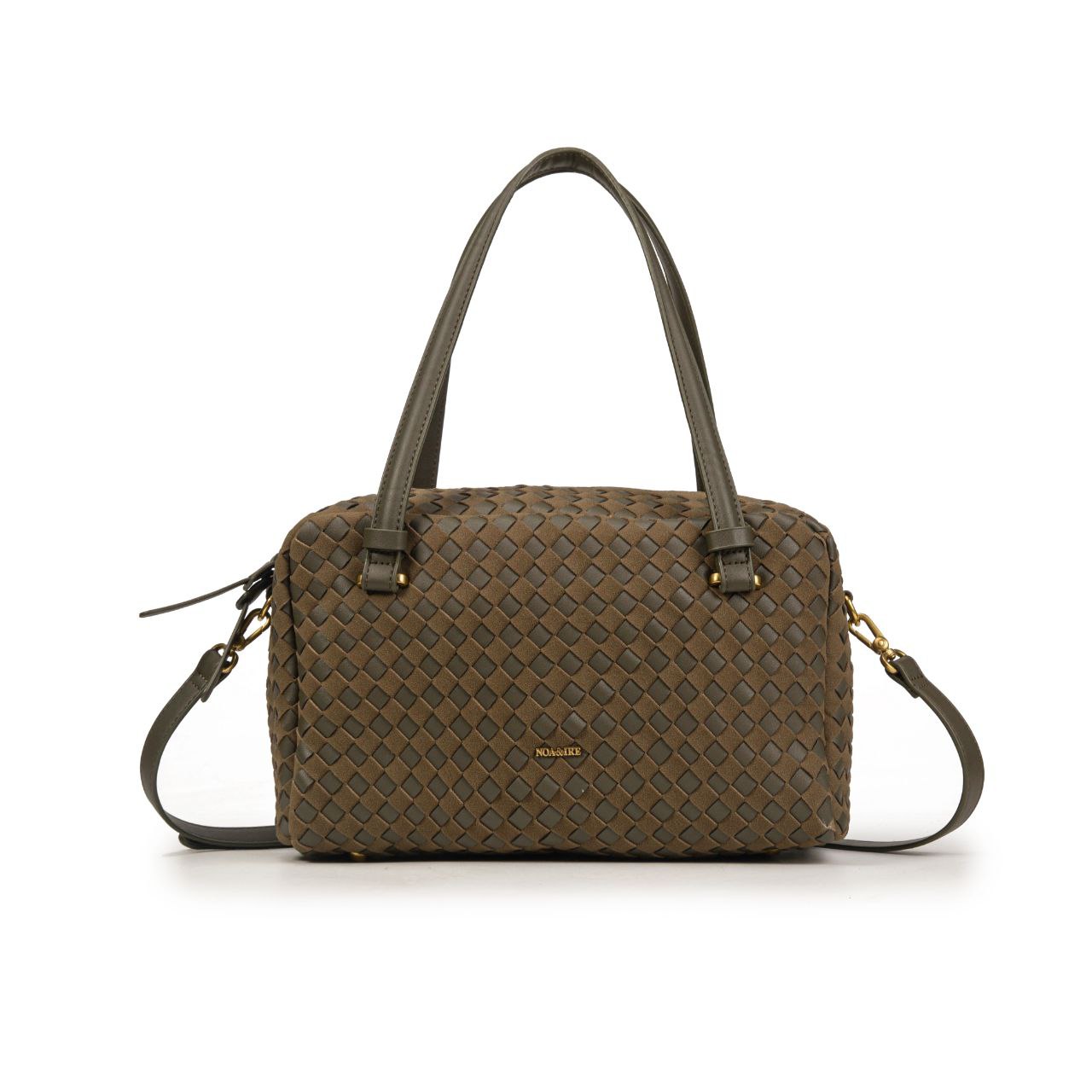 Bolso Mujer Elegante De Moda – Bandolera De Eco Cuero Trenzado Con Estilo Casual Chic