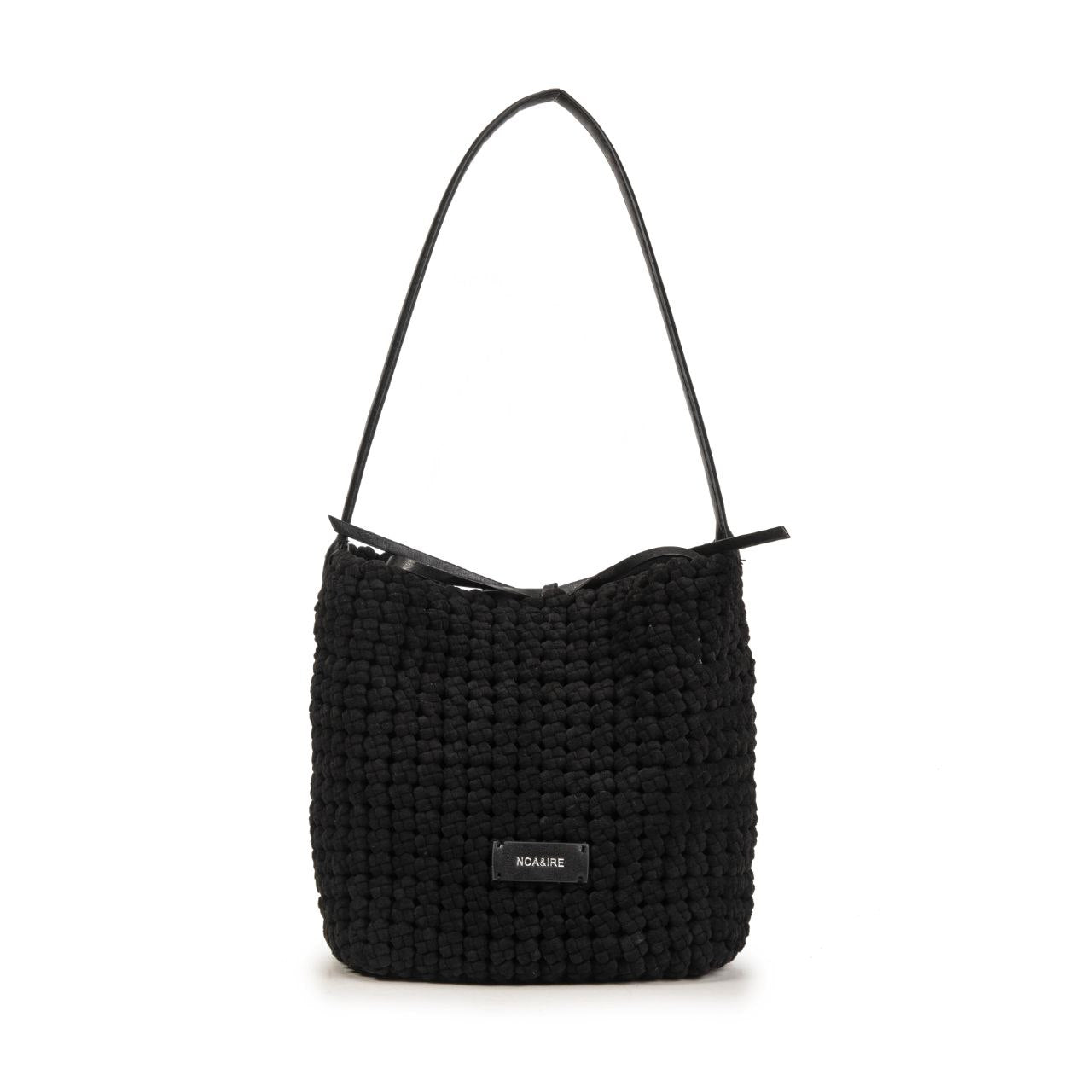 Bolso Mujer Tipo Bucket De Moda – Bolso Grande De Tejido Con Estilo Casual Chic Y Neceser Interior