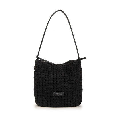 Bolso Mujer Tipo Bucket De Moda – Bolso Grande De Tejido Con Estilo Casual Chic Y Neceser Interior