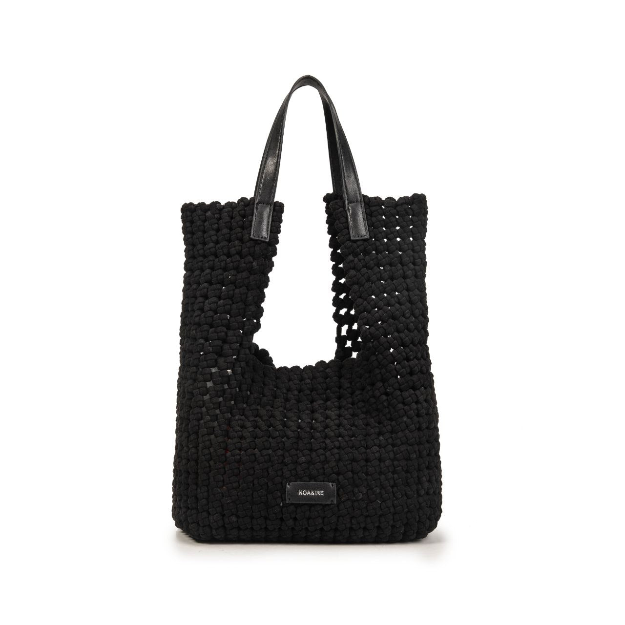 Bolso Tote Mujer De Moda – Bolso Grande Tejido Con Estilo Casual Y Neceser Interior