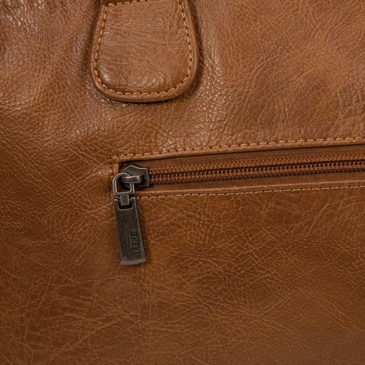 Bolso Mujer Grande De Moda – Bolso De Mano Y Bandolera De Cuero Sintético Con Bolsillos