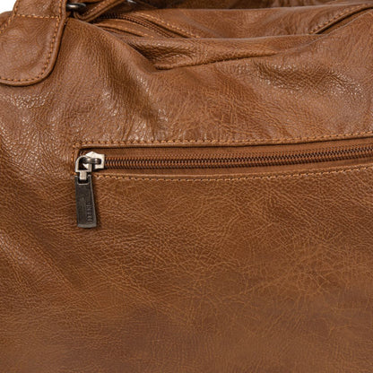 Bolso Mujer Grande De Moda Elegante De Eco Cuero – Bolso Casual Cómodo Para El Día A Día Con Múltiples Bolsillos