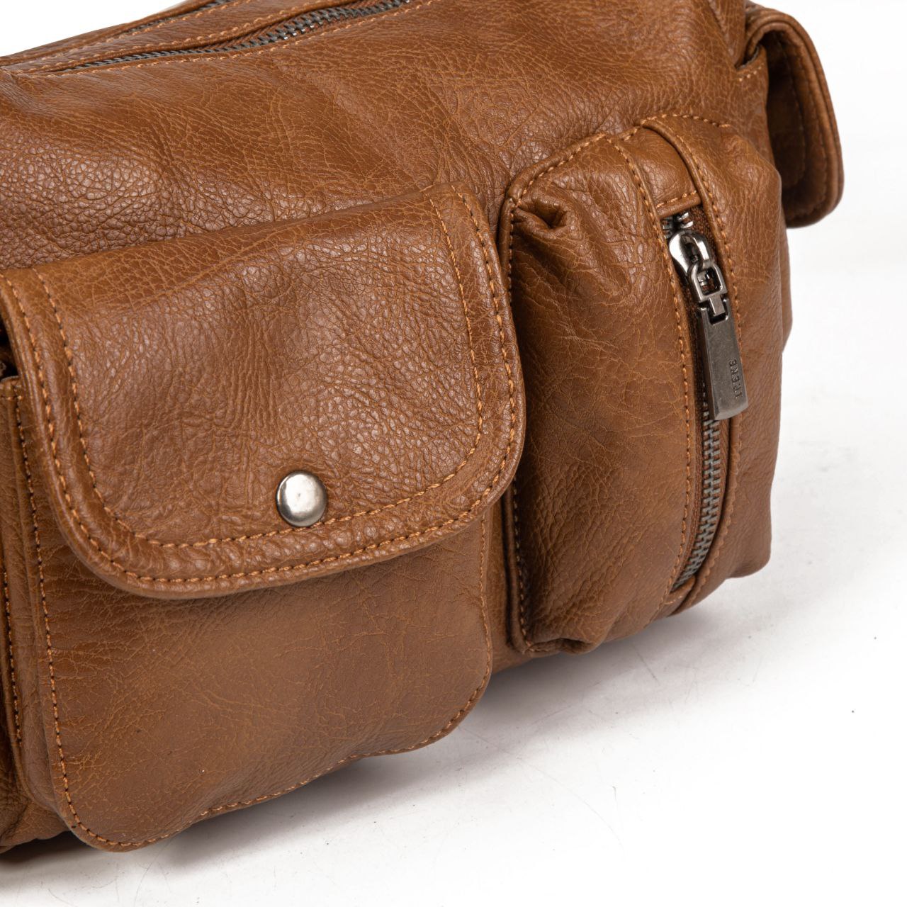 Bolso Mujer Pequeño De Moda En Eco Cuero – Bolso Bandolera Elegante Con Bolsillos Prácticos 26×18×11 Cm