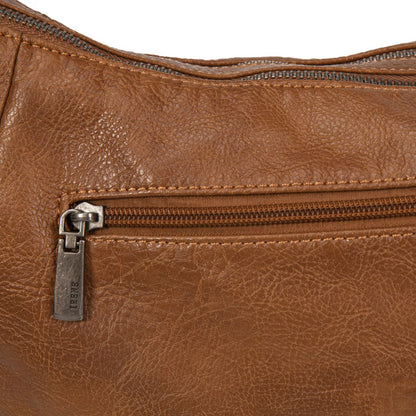 Bolso Mujer Pequeño De Moda En Eco Cuero – Bolso Bandolera Elegante Con Bolsillos Prácticos 26×18×11 Cm