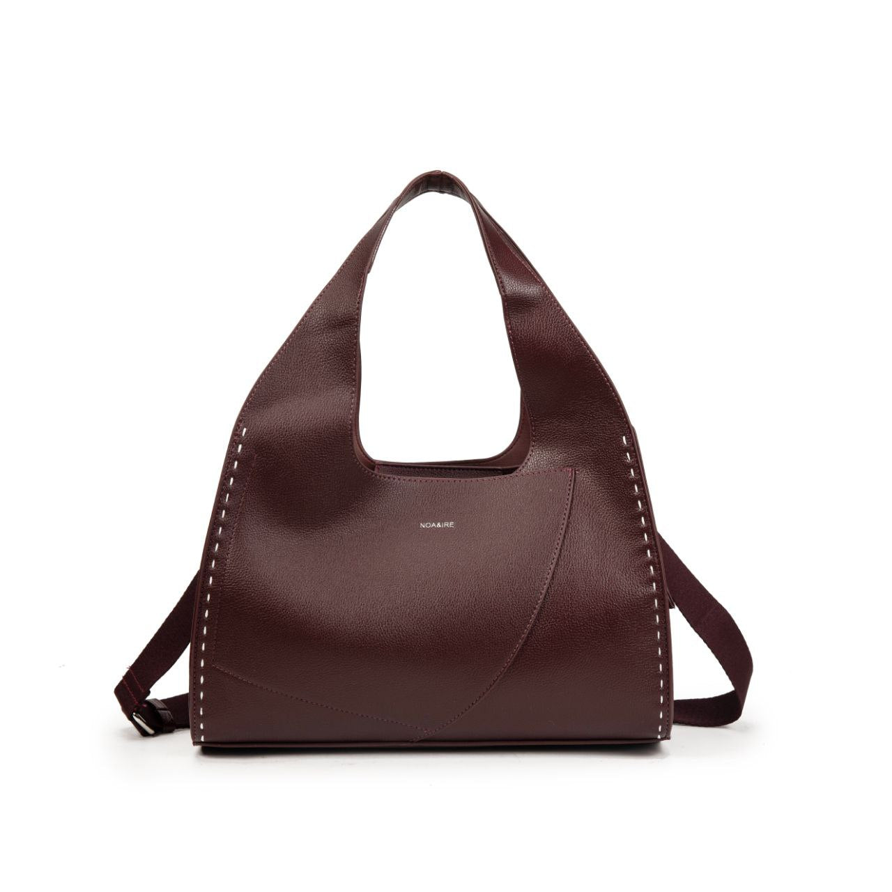 Bolso Mujer De Moda Con Bandolera Desmontable – Shopper Elegante De Eco-Cuero Grande En Negro, Marrón O Burdeos