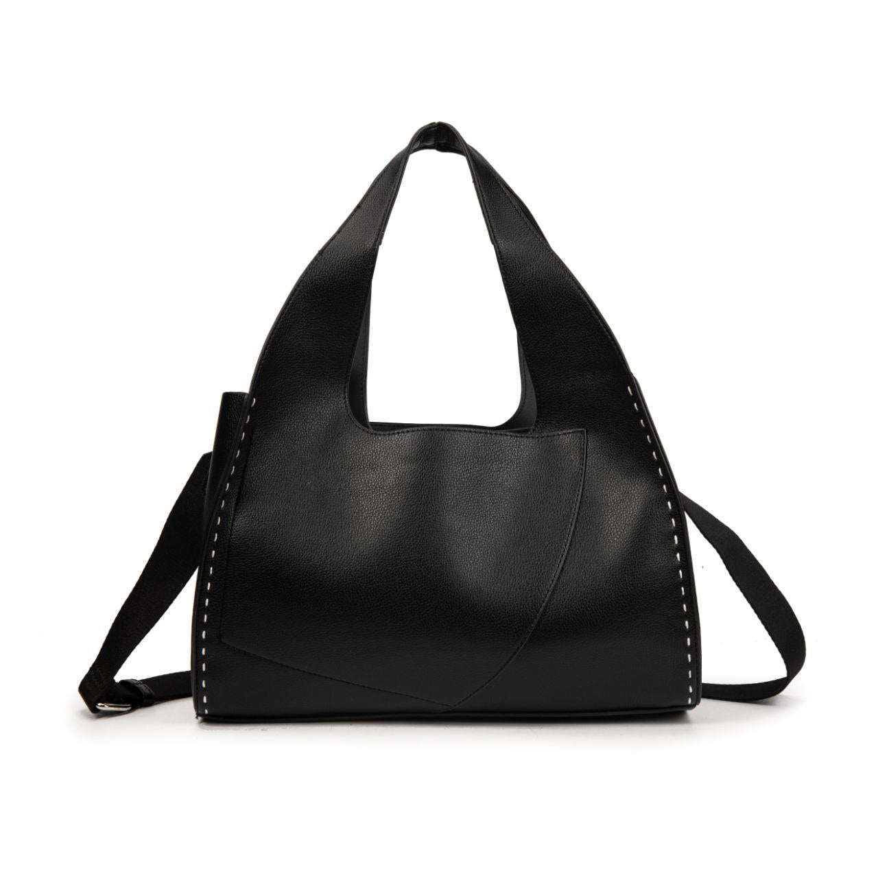 Bolso Mujer De Moda Con Bandolera Desmontable – Shopper Elegante De Eco-Cuero Grande En Negro, Marrón O Burdeos