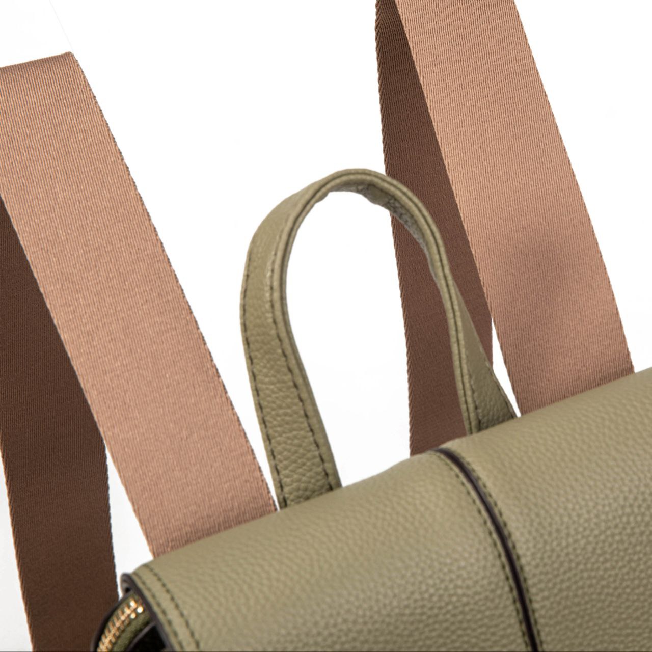 Bolso Mochila Mujer De Moda – Elegante Y Versátil, Doble Compartimento, Bolsillo Antirrobo, Tamaño 26×28×11 Para El Día A Día