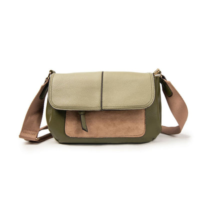 Bolso Bandolera Mujer De Moda – Cruzado Pequeño Elegante Con Triple Cremallera Y Bolsillo Antirrobo 25×16×10