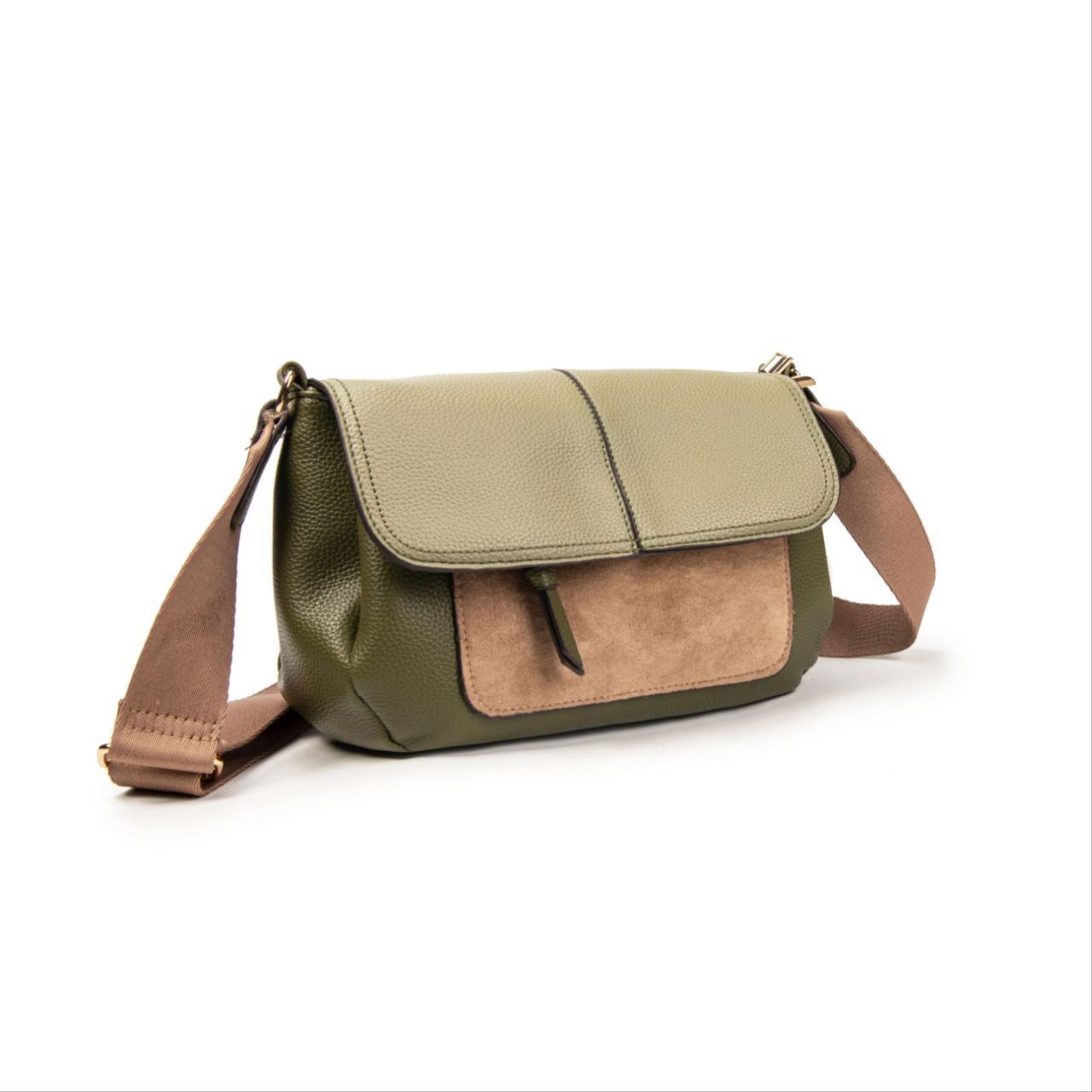 Bolso Bandolera Mujer De Moda – Cruzado Pequeño Elegante Con Triple Cremallera Y Bolsillo Antirrobo 25×16×10